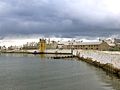 La fortezza oggi, vista dal porto