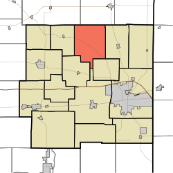 Location in Wayne County