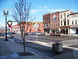 Main and Center Street junction