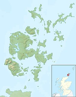 Kili Holm is located in Orkney Islands