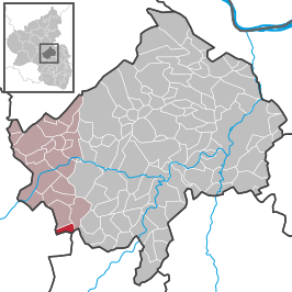 Kaart van Otzweiler