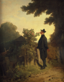 Der Rosenfreund von Carl Spitzweg, ca. 1847–1850