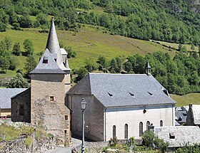 Église Saint-Blaise-et-Saint-Martin d'Ancizan.