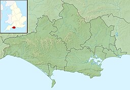 Map of Dorset where Pondfield Cove is on the Southern Shore##Map of England where Pondfield Cove is on the South Central shore