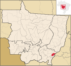 Localização de Torixoréu em Mato Grosso