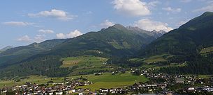 Ansicht von Niedernsill, Blick von Steindorf