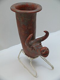 Rhyton in terracotta (Museo di Persepoli)