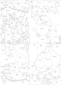 Map of Slobbovia from issue #69 with "proper" S-N orientation.