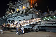 US Navy ship at Jebel Ali, UAE