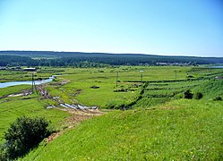 Plaine à Oust-Baleï.