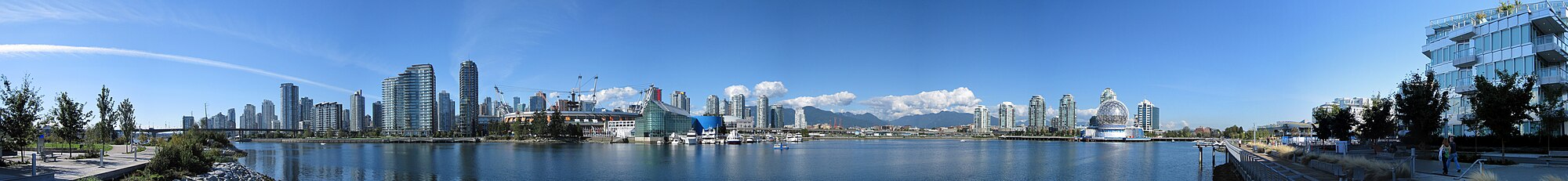 Panoráma Vancouveru pri pohľade z juhu