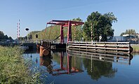 Beek en Donk, Zugbrücke am Oranjelaan