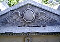 Italian Jewish tombstone possibly depicting a seraph.