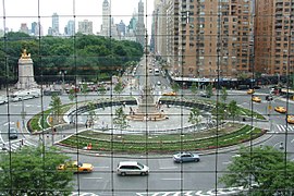 Columbus Circle à New York.