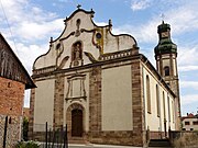 L'église Saint-Martin d'Ebersheim.