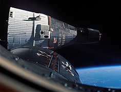 Gemini 7 vu depuis Gemini 6, le 15 décembre 1965