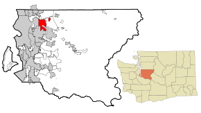 Redmond i King County och Washington