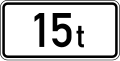 Limitation of the permitted maximum mass