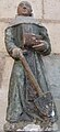 Statue des Saint Fiacre (* 590 † 670)