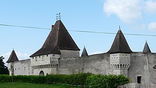Le château de Borie-Petit vu du nord-est.