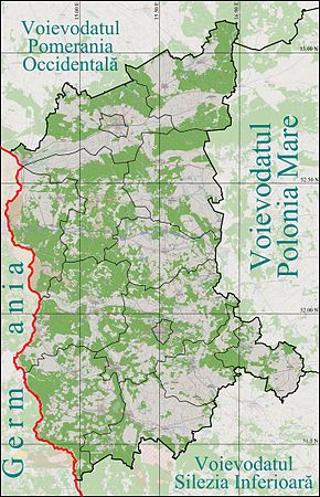 Krosno Odrzańskie se află în Voievodatul Lubusz