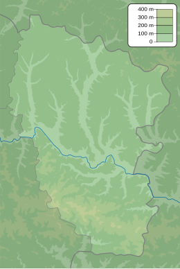 Derkul trên bản đồ tỉnh Luhansk