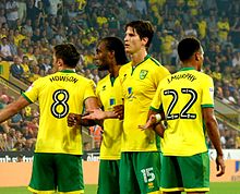 Timm Klose bei Norwich City im Jahr 2016