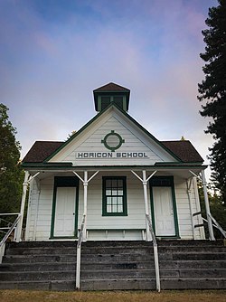 Old Horicon Schoolhouse along Annapolis Road