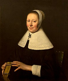 Portret van een vrouw, (1655)