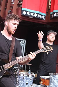 Майк Керр (зліва) і Бен Тетчер на фестивалі South by Southwest в 2014 році