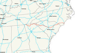 Image illustrative de l’article U.S. Route 76