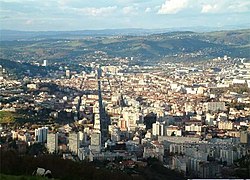 Skyline of Saint-Étienne