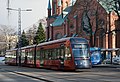 Image 26Škoda Artic light rail train near the cathedral in Tampere, Finland (from Train)