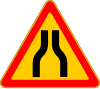 1.18.4 Narrowing of the road on both sides (temporary)