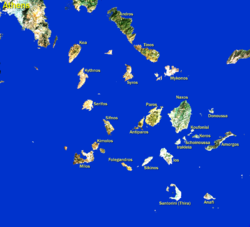 Satellietbeeld van die Kuklade