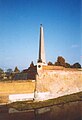 Obelisk von Kostrzyn nad Odrą (Polen, ehem. Küstrin), im November 2008 demontiert