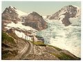 Der Eigergletscher (zwischen 1890 und 1900)