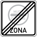 End of customs area