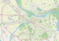 Ушће Саве у Дунав на карти Града Београда