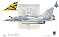 Mirage 2000 B od eskadrila "Cambresis"