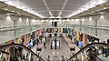 Symmetrical view of Buangkok island platform