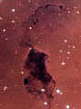 Globul Bok terletak dalam nebula NGC 281(kelompok IC 1590)