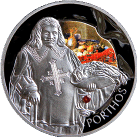 Памятная монета «Портос» (Беларусь, 2009)