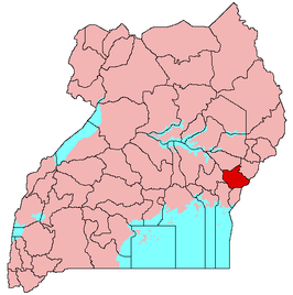 Kaart van Tororo