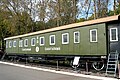 Carrozza di treno ospedale della seconda guerra mondiale musealizzata