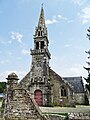 Église paroissiale Notre-Dame ː façade occidentale et le clocher.