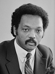 Former Senator Jesse Jackson from Illinois