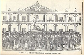 El 25 de diciembre se congregaron los ciudadanos a jurar la declaración de independencia por los alcaldes ordinarios.