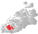 Vị trí Ørsta tại Møre og Romsdal