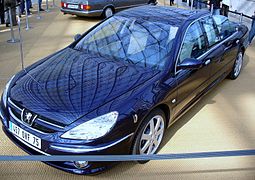 Peugeot 607 Paladine concept by Heuliez, used once by French president Nicolas Sarkozy